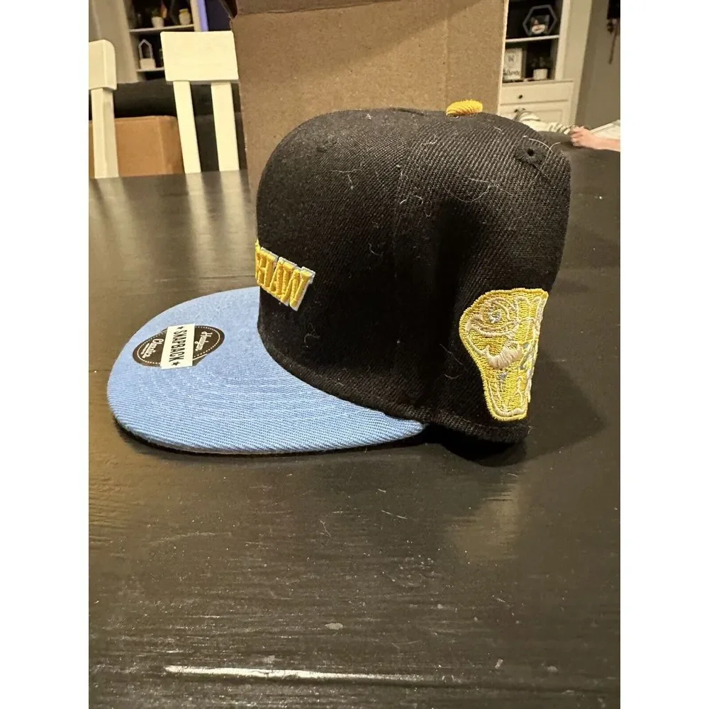 New With Tags NIPSEY HUSSLE Crenshaw Baseball Hat Cap Black And Blue SnapBack‎